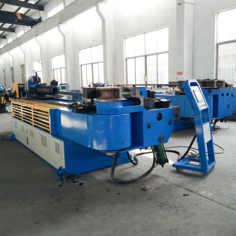 सीएनसी पूर्ण ऑटो एल्यूमीनियम पाइप झुकने मशीन GM-129CNC-2A-1S
